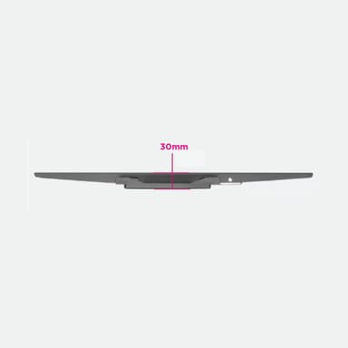 Top profile of PM 44FW slim TV wall mount