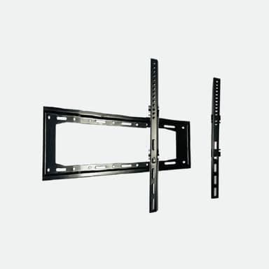 Angled view of PM 63FW slim TV wall mount