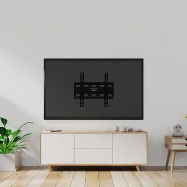 PM 22FW fixed TV mount installed on a wall