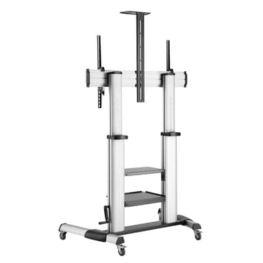 Back View of SH 999CR TV Cart