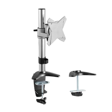 Angle View of SH02 C01 Articulating Single Monitor Mount