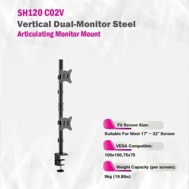 SH120 C02V Monitor Mount Writeup Image