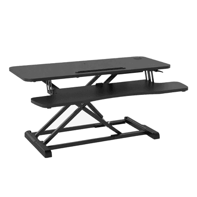 Front View of SHS28 03N Ergonomic Single Monitor Mount
