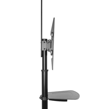 Rear View of SH 0370FS TV Cart