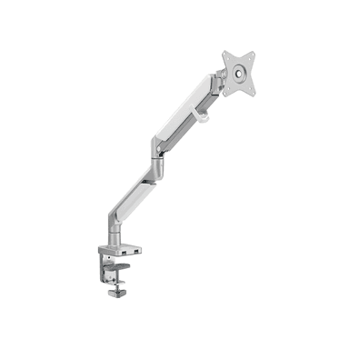 Angle View of SH100 C013U Ergonomic Single Monitor Arm