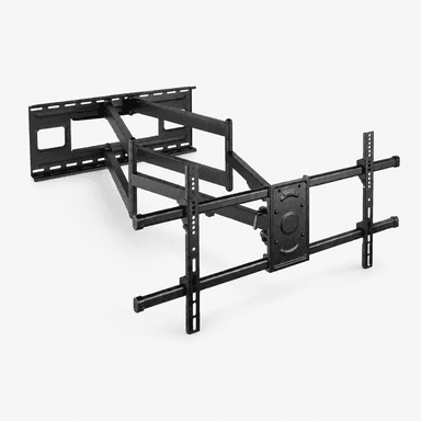 Front View of SH 1016P Full Motion Double Arm TV Wall Bracket