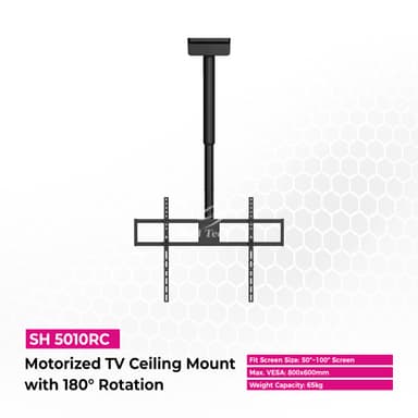 SH 5010RC Motorized TV Ceiling Bracket Writeup Image