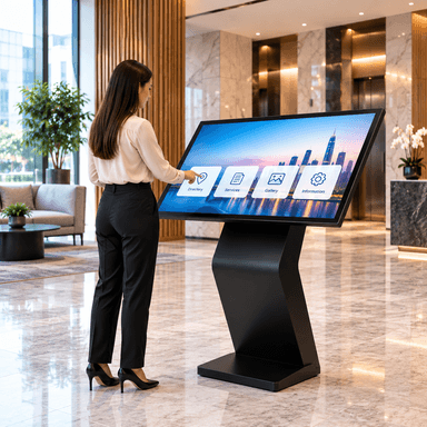 SH 50IRP Podium Touch Screen Scenery Image