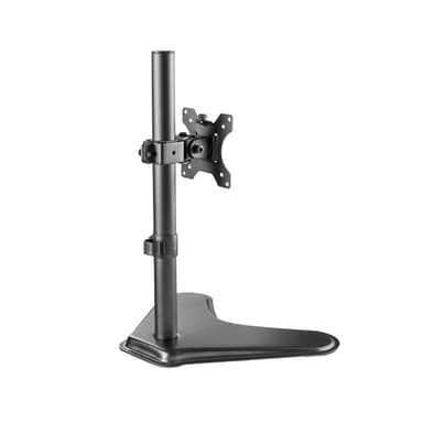 Back View of SH T01 Articulating Single Monitor Arm
