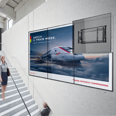 SVW09 46T Digital Signage Wall Mount Scenery Image