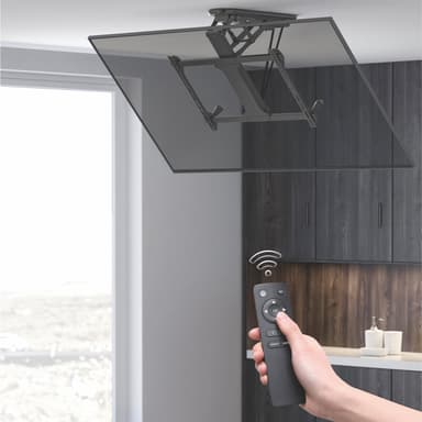 SH M5406RS Motorized TV Ceiling Mount Scenery Image