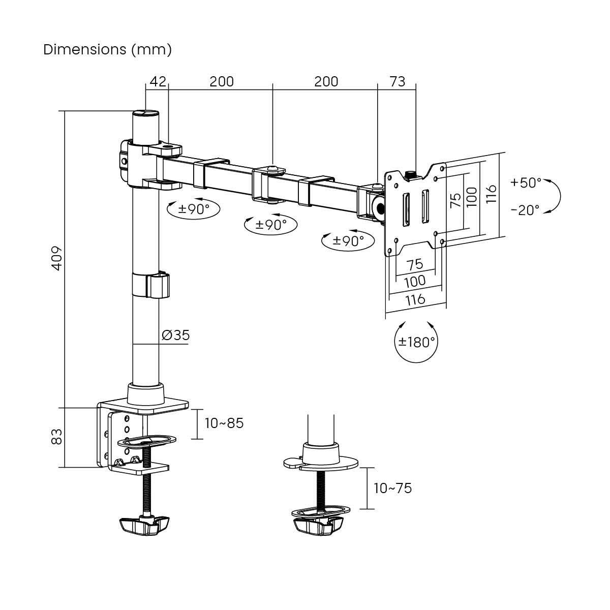 Desktop-Mounts