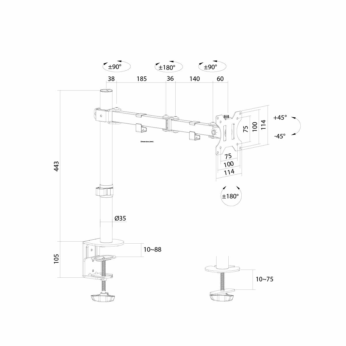 Desktop-Mounts