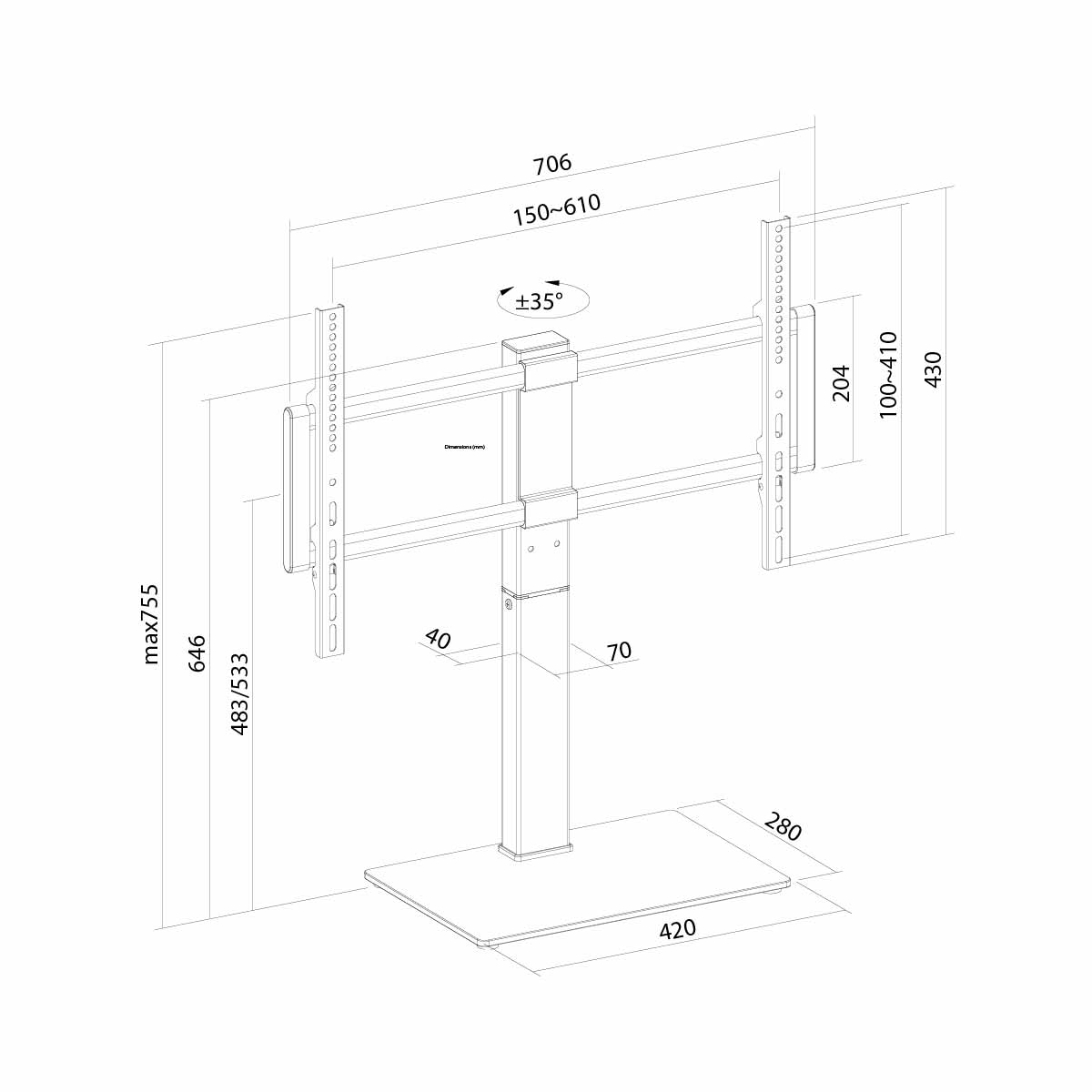 Desktop-Mounts