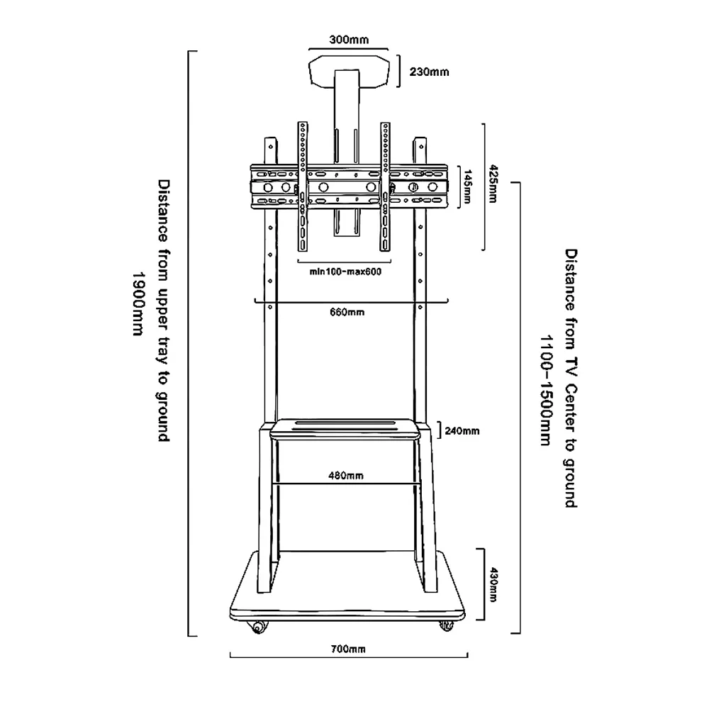 TV Cart or Trolley