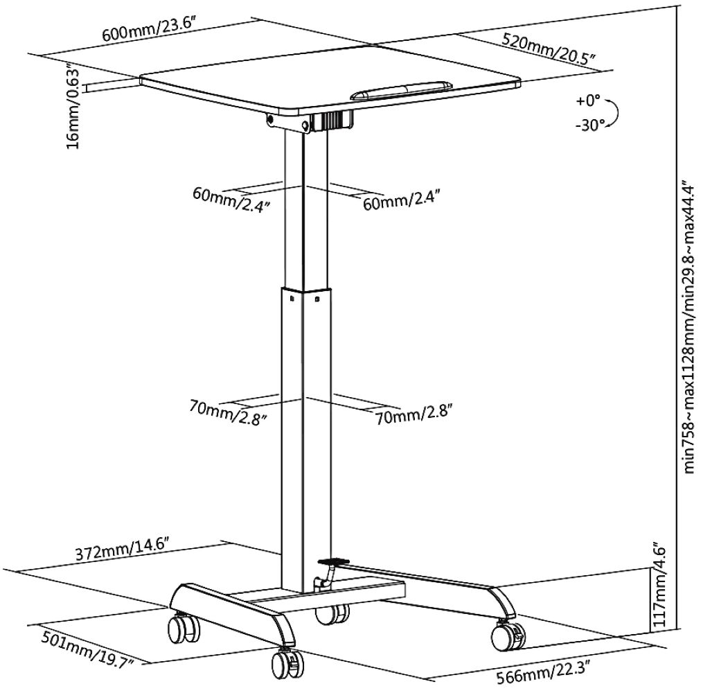 TV Cart or Trolley