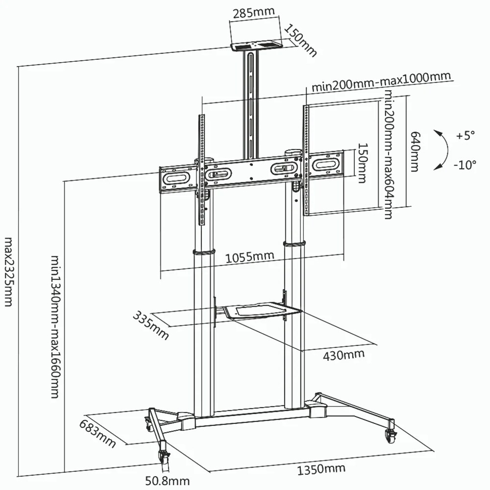 TV Cart or Trolley