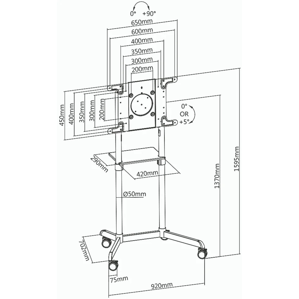TV cart or Trolley