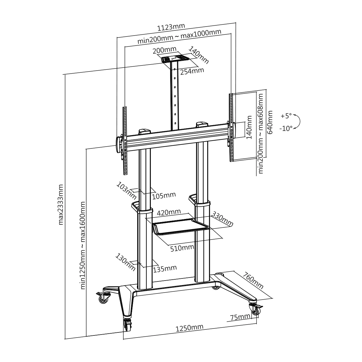 Tv Cart or Trolley