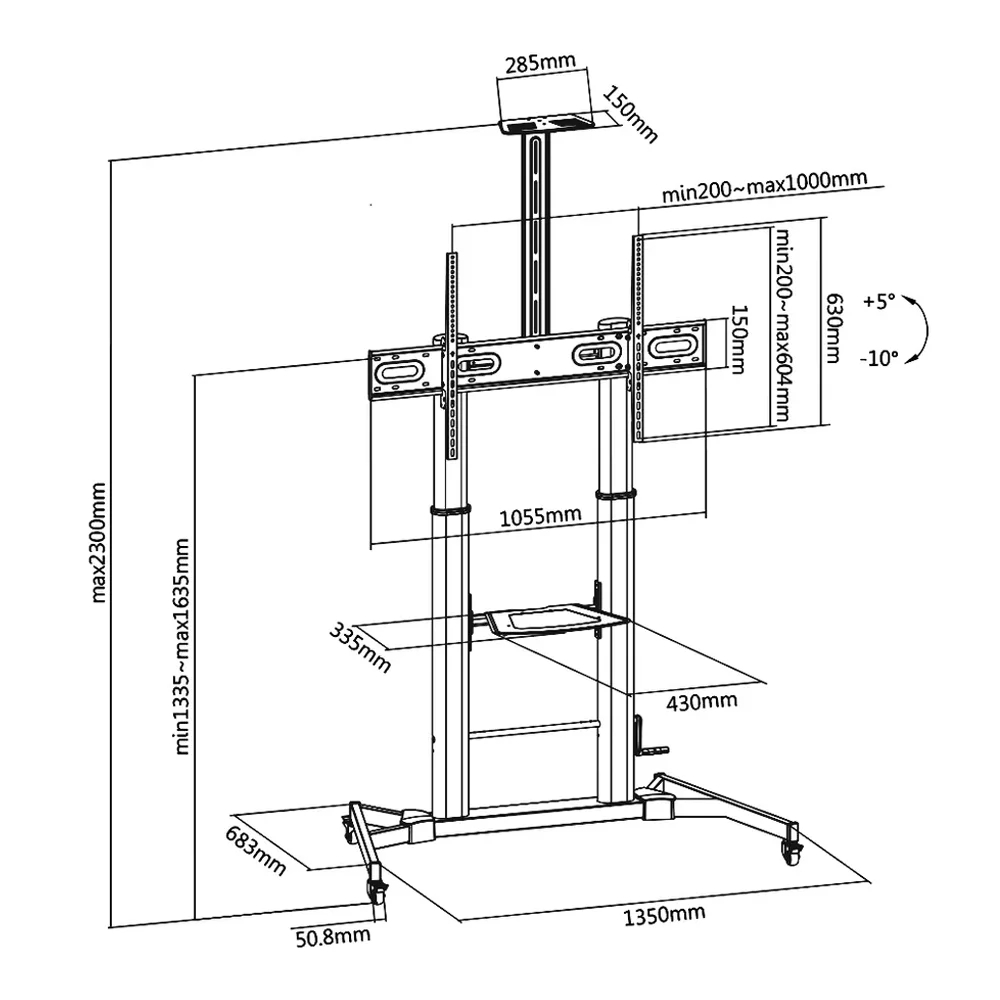 TV Cart or Trolley