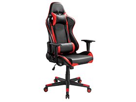 PU Gaming Chair with Headrest And Lumbar Support